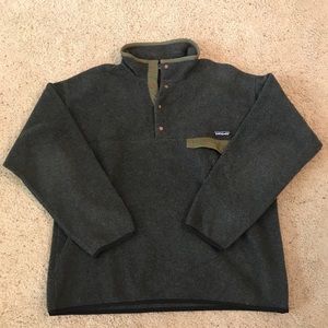 SAVED Patagonia Synchilla Mens Button Up Fleece …